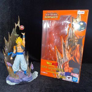 RARE Dragonball Z Figuarts Zero Super Saiyan Gogeta Fusion Reborn Figure Japan